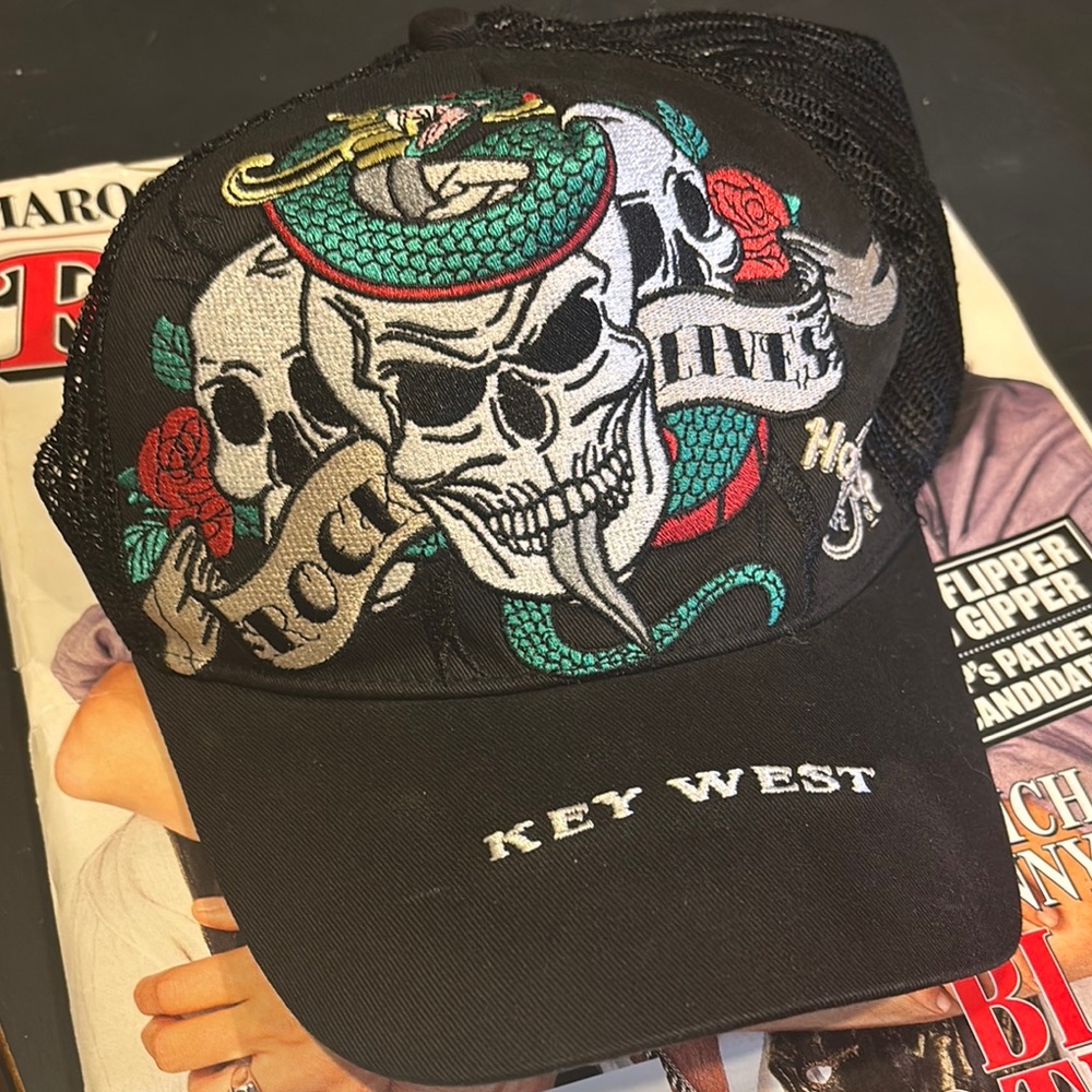 Black Skull Cap - image 1